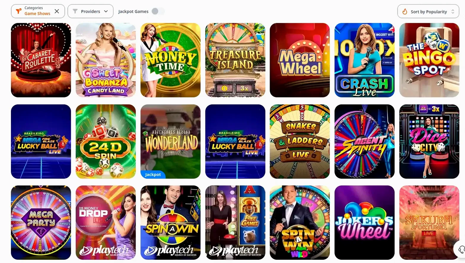 Fridayroll Casino Übersicht